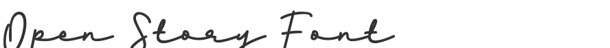 Open Story Font