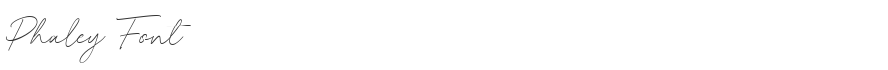 Phaley Font