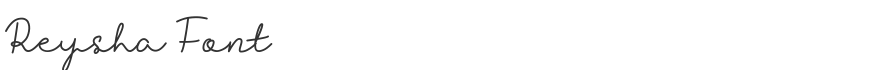Reysha Font