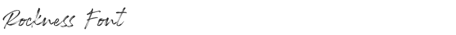 Rockness Font