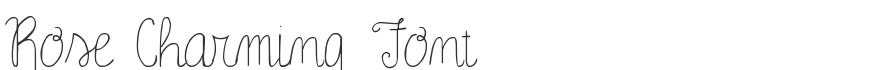 Rose Charming Font