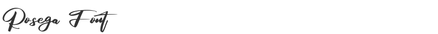 Rosega Font