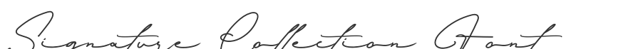 Signature Collection Font
