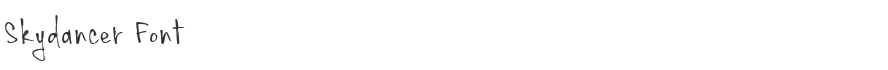 Skydancer Font