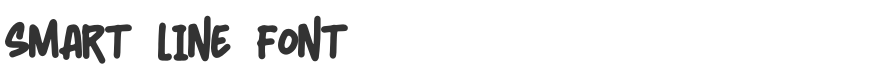 Smart Line Font