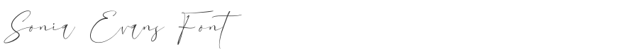 Sonia Evans Font