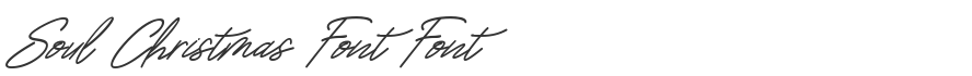 Soul Christmas Font Font