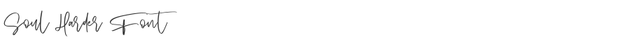 Soul Harder Font