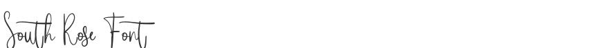 South Rose Font