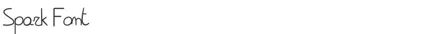 Spark Font