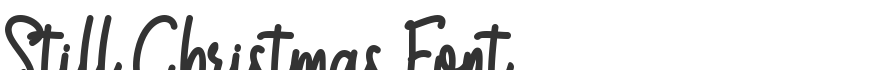 Still Christmas Font