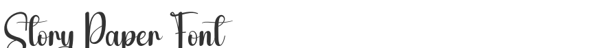 Story Paper Font