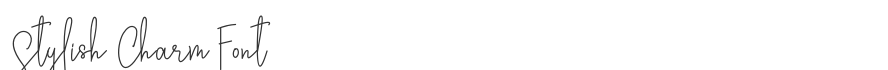 Stylish Charm Font