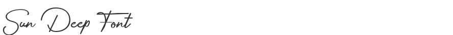 Sun Deep Font