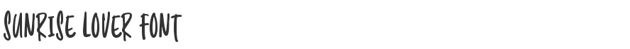 Sunrise Lover Font