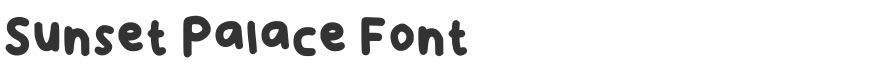 Sunset Palace Font