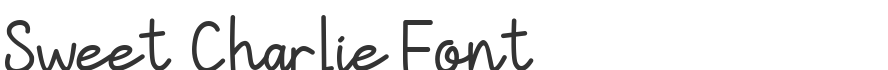 Sweet Charlie Font