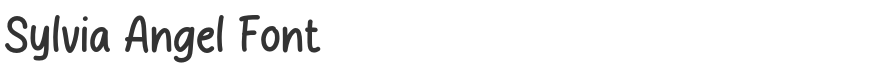 Sylvia Angel Font