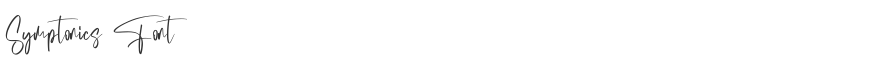 Symptonics Font
