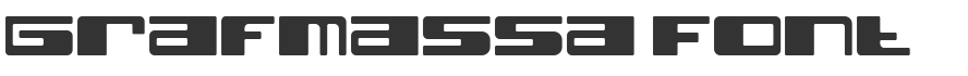 Grafmassa Font