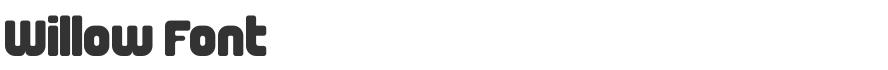 Willow Font