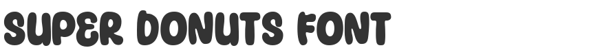 Super Donuts Font