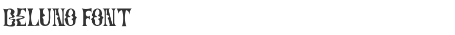 Beluno Font