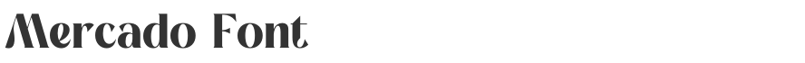 Mercado Font