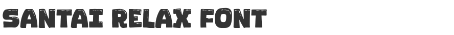 Santai Relax Font