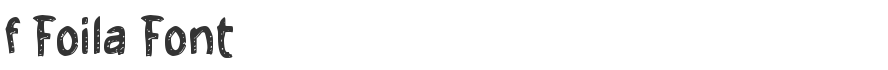 f Foila Font