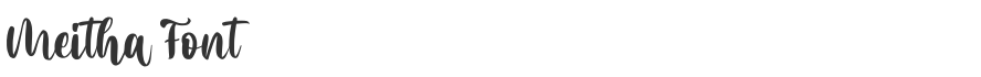 Meitha Font