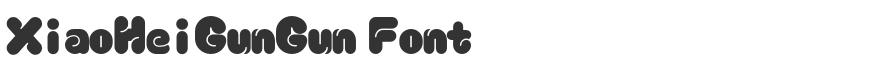 XiaoHeiGunGun Font