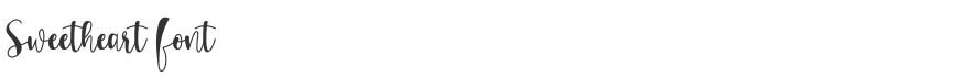 Sweetheart Font