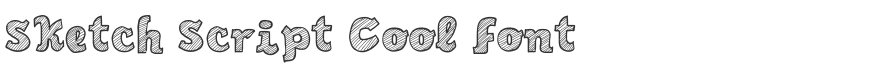 Sketch Script Cool Font