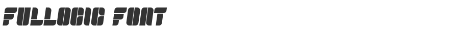 Fullogic Font