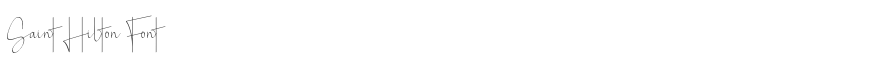 Saint Hilton Font