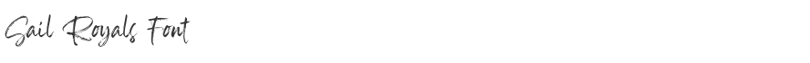 Sail Royals Font