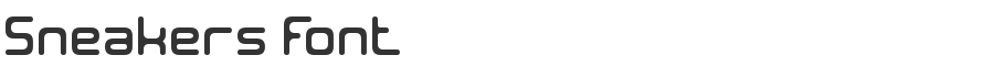 Sneakers Font