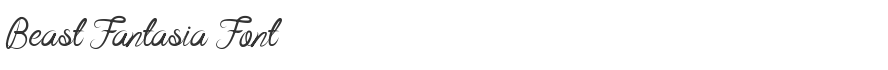 Beast Fantasia Font
