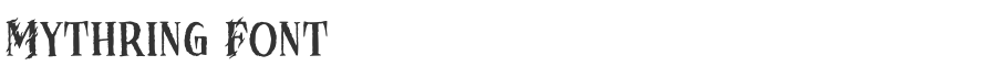 Mythring Font