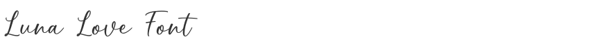 Luna Love Font