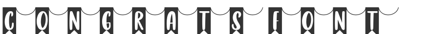 Congrats Font