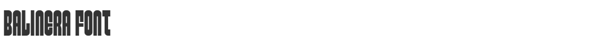 Balinera Font