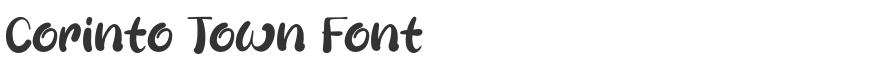 Corinto Town Font