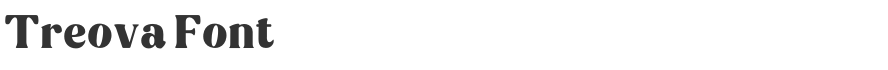Treova Font