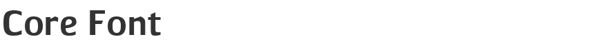 Core Font