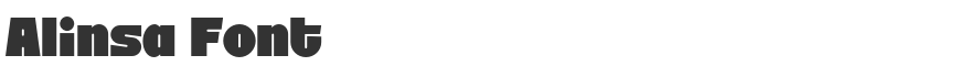 Alinsa Font