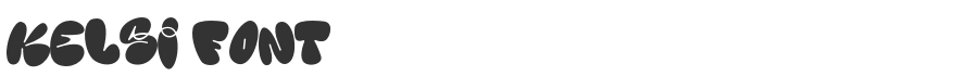 Kelsi font
