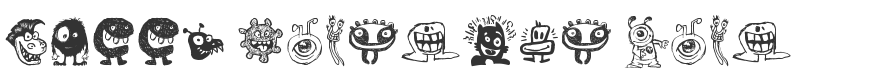 Happy Monsters Font