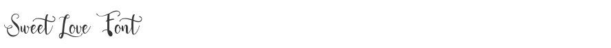 Sweet Love Font